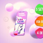 5 Set: American Aged Facebook account with 100 live friends without bots + Verified email included + Unlimited clean proxy server + Cookies for safe import into anti-detect browser