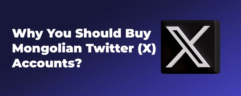 Why You Should Buy Mongolian Twitter (X) Accounts?