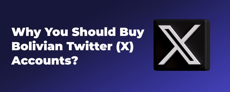 Why You Should Buy Bolivian Twitter (X) Accounts?
