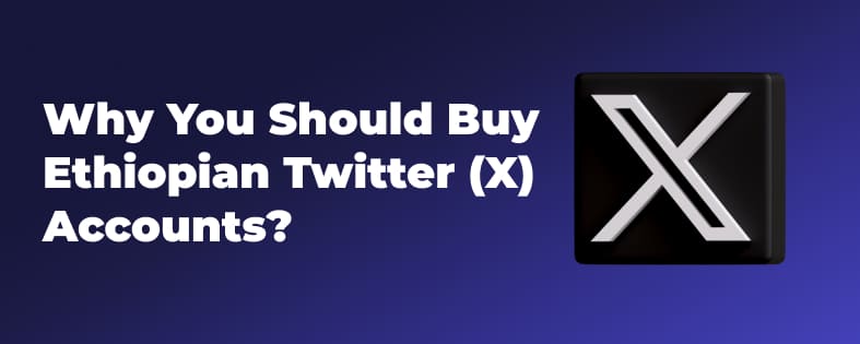 Why You Should Buy Ethiopian Twitter (X) Accounts?
