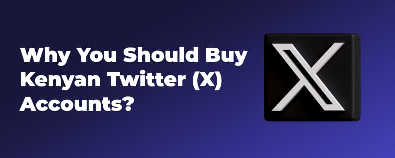 Why You Should Buy Kenyan Twitter (X) Accounts?